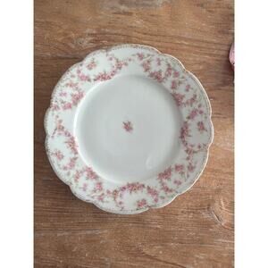 Schumann Original Bridal Rose  small plate made in. Germany